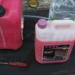 What is needed to replace the coolant
