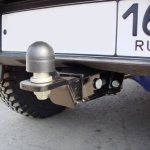 Tow bar for Niva