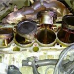 How to understand that oil scraper rings are stuck