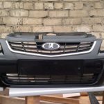How to remove the front bumper on a Lada Priora