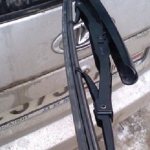 How to remove the rear wiper on Lada Kalina 1 and 2