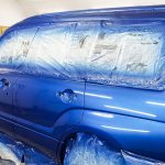 Как убрать подтёки на автомобиле после покраски