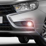 How to install fog lights (PTF) on Lada Vesta