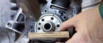 What is the thread on the crankshaft pulley of the VAZ 2107