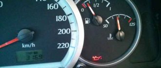 When the engine is warm, the oil pressure light comes on.