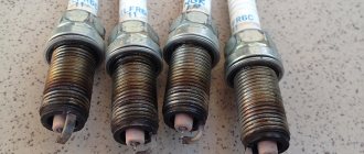 deposits on spark plugs