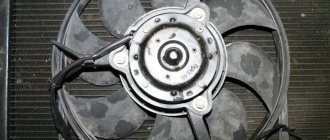 VAZ 2107 injector cooling fan does not turn on