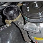 Niva Chevrolet alternator belt replacement