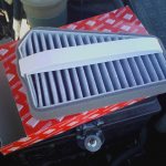 New cabin filter in Lanos