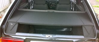 Объем багажника ваз 2109 при сложенных сидениях