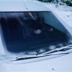 DIY windshield heating