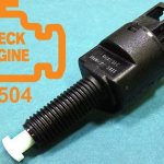 Error P0504 - the cause is the brake pedal position sensor