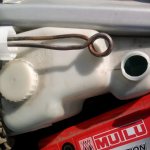 Do-it-yourself washer reservoir heating