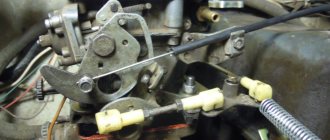 Install a VAZ 2108 carburetor on a VAZ 2106