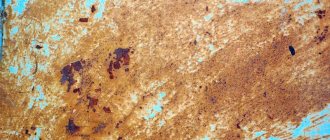 Surface corrosion