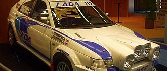 Раллийная заводская Lada 112 класса Super1600