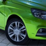 Recommended tire and wheel sizes for Lada Vesta