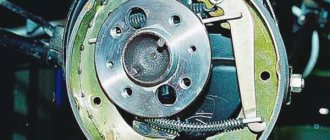 repair of the main brake cylinder of a VAZ 2109