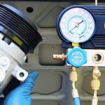 Car air conditioning compressor repair