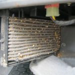 Chevrolet Lacetti cabin filter replacement