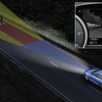 Night vision system for car