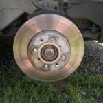 Brake disc VAZ 2107