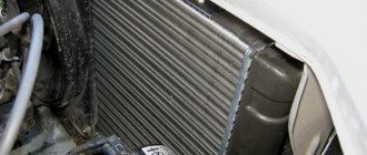 VAZ 2108 heater faucet low panel
